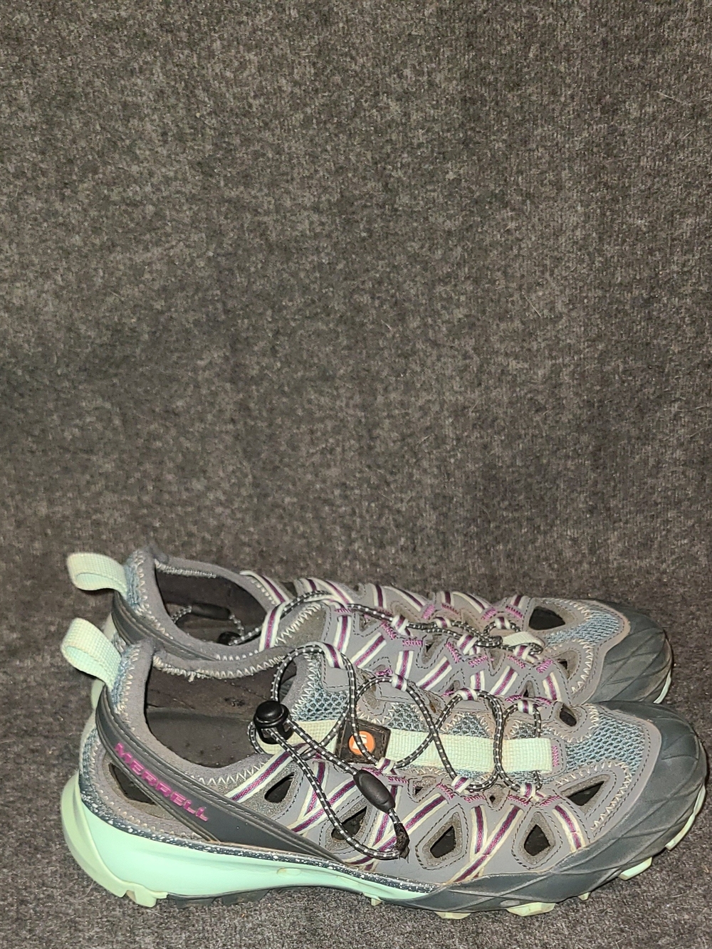 Merrell Womens Choprock Shoes Sneakers Sz7.5 J52770 Performance Hiking BlueSmoke